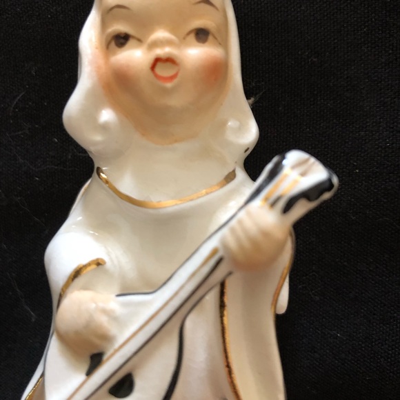 Angel with Musical Instrument made in Japan - Picture 3 of 11